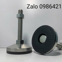 Chân tăng chỉnh inox D100 M20 L100