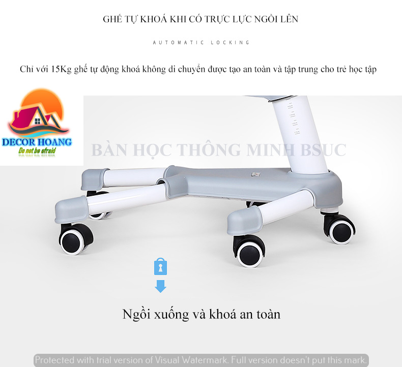 Khóa an toàn cho bánh xe