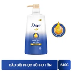 Dầu Gội Dove phục hồi tóc hư tổn 640g