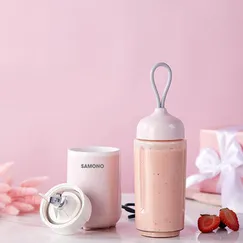 Máy xay sinh tố mini SW-Z7 Pink 350ml 140W 2 bình