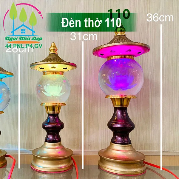 Đèn thờ 110