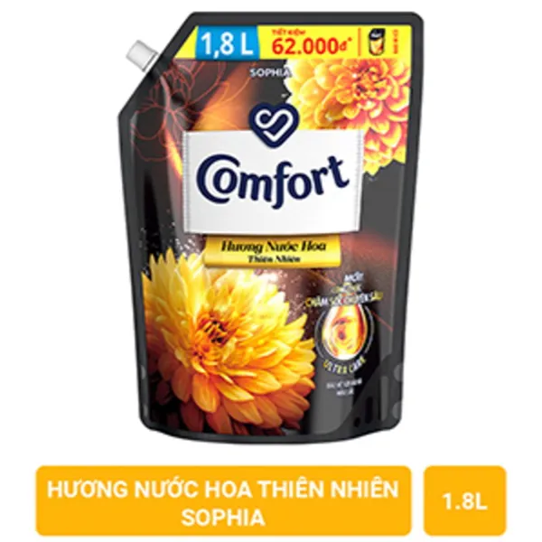Nước xả Comfort hương nước hoa thiên nhiên Sofia 1.8l