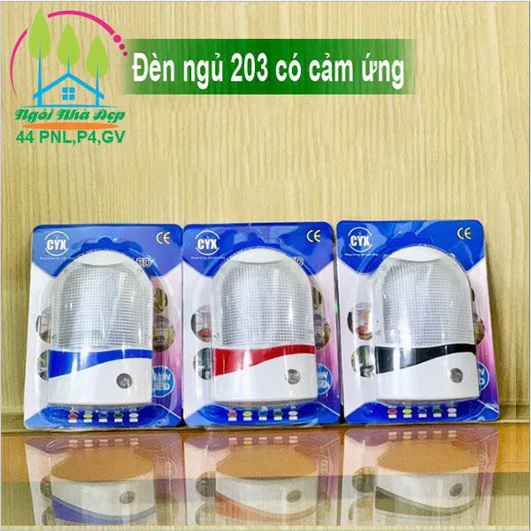 Đèn ngủ 203 có cảm ứng