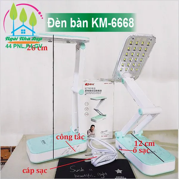Đèn bàn KM-6668