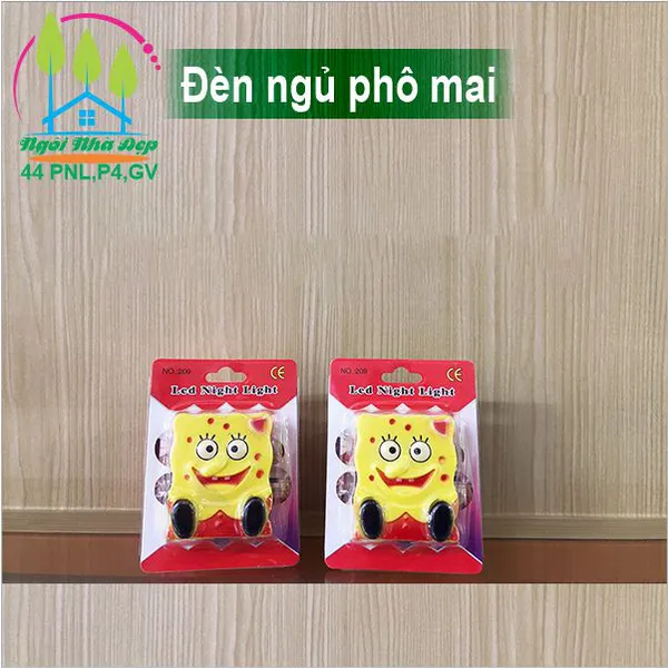 Đèn ngủ phô mai