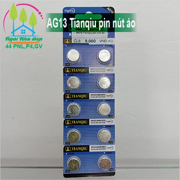 AG13 Tianqiu pin nút áo