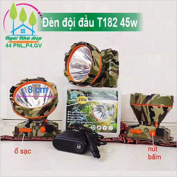 Đèn đội đầu T182 45w