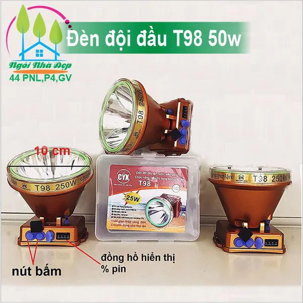 Đèn đội đầu T98 50w
