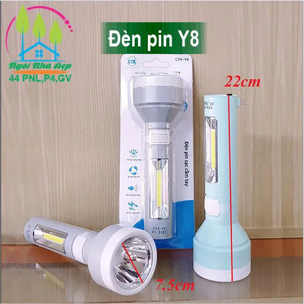 Đèn pin Y8