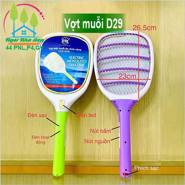 Vợt muỗi D29