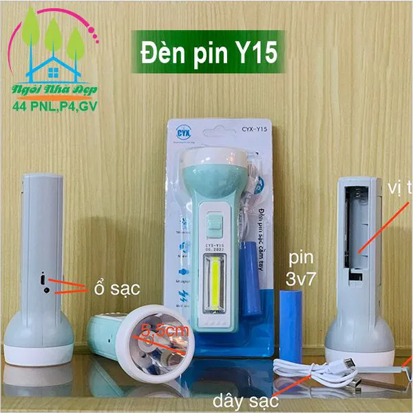 Đèn pin Y15