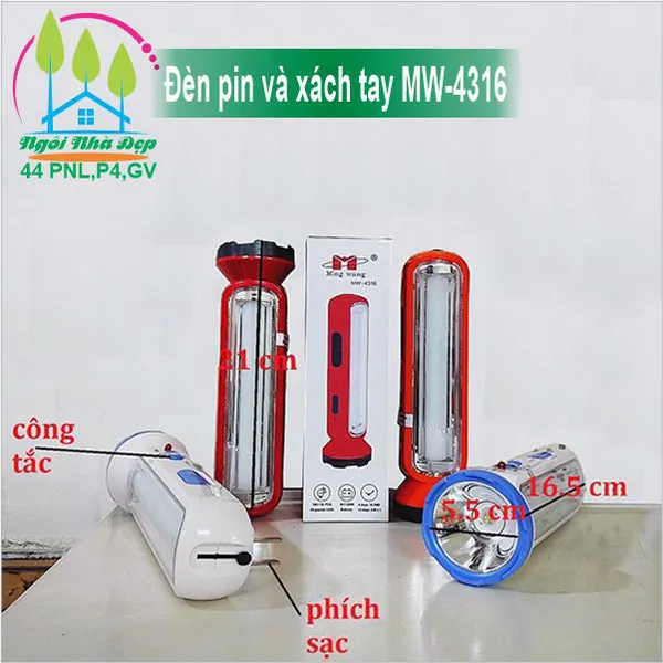 Đèn pin và xách tay MW-4316