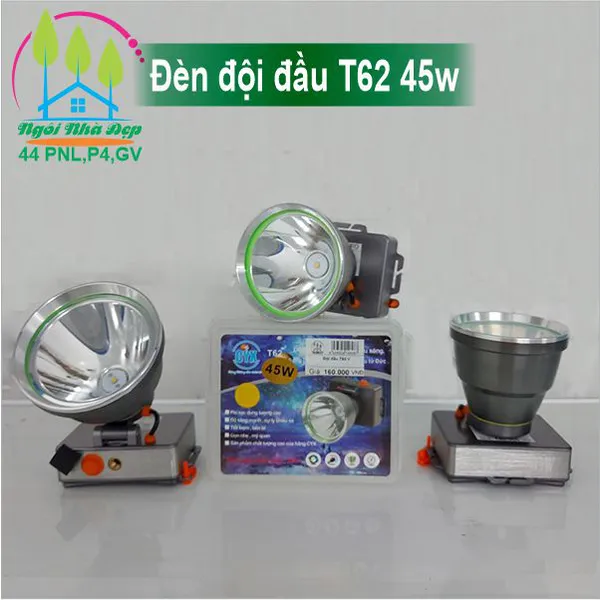Đèn đội đầu T62 45w