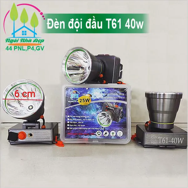 Đèn đội đầu T61 40w