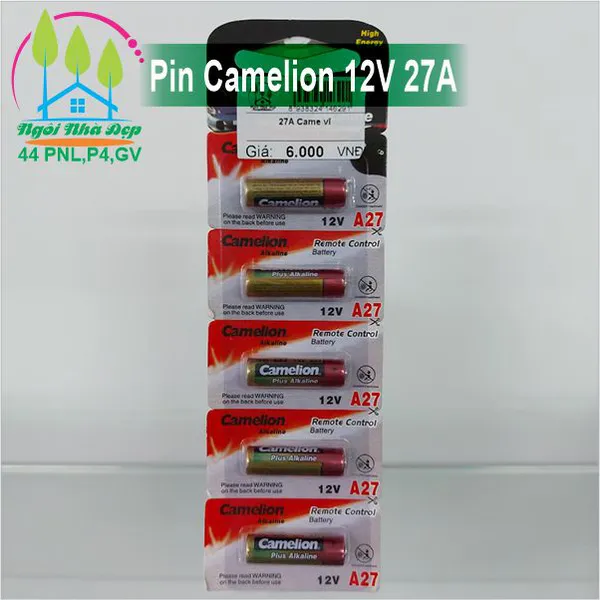 Pin Camelion 12V 27A