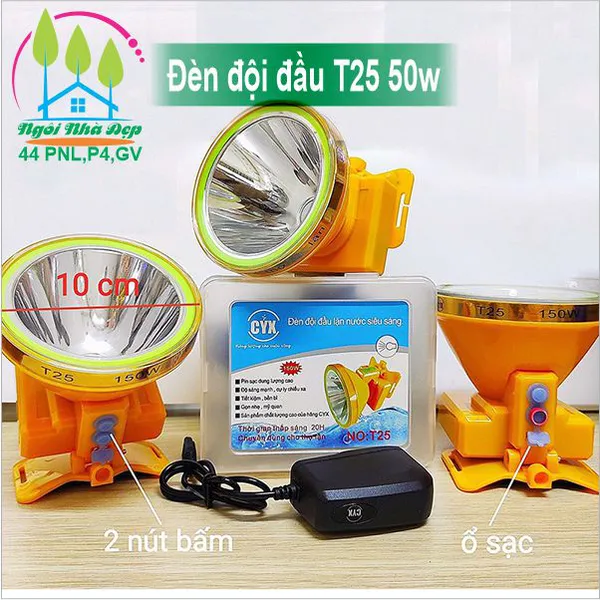 Đèn đội đầu T25 50w