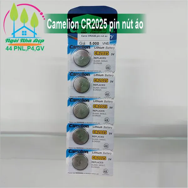 Camelion CR2025 pin nút áo
