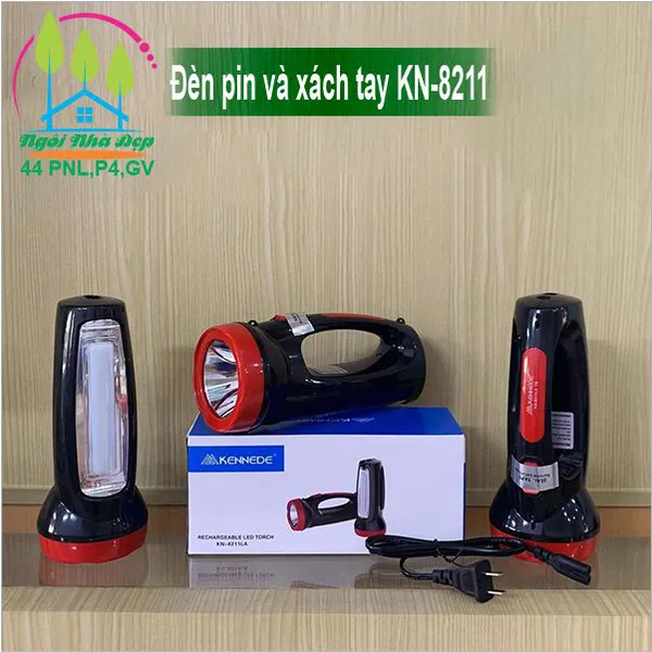 Đèn pin và xách tay KN-8211