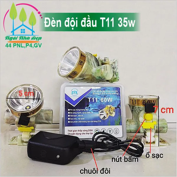 Đèn đội đầu T11 35w