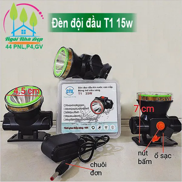 Đèn đội đầu T1 15w
