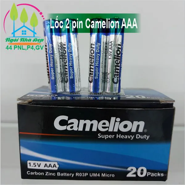 Lốc 2 pin Camelion AAA