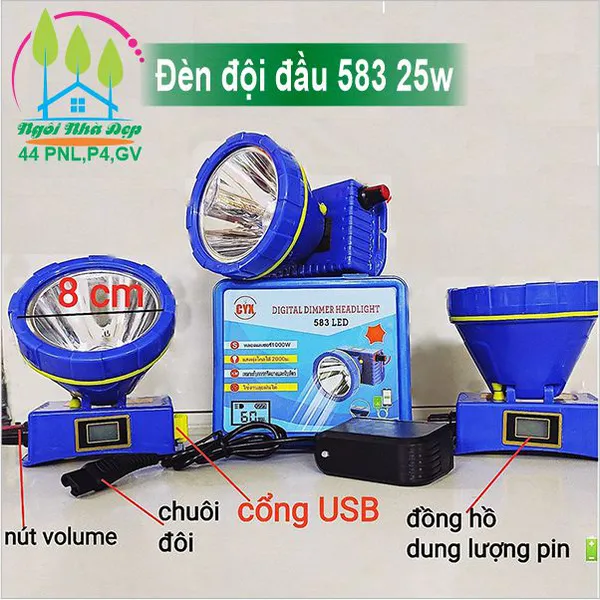 Đèn đội đầu 583 25w