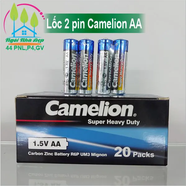 Lốc 2 pin Camelion AA