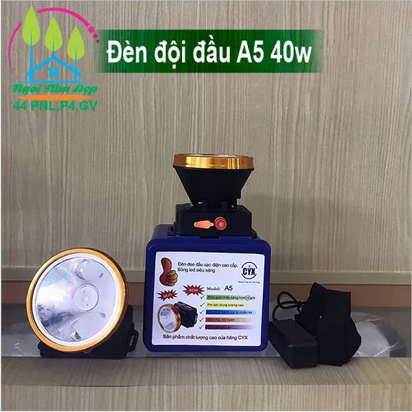 Đèn đội đầu A5 40w