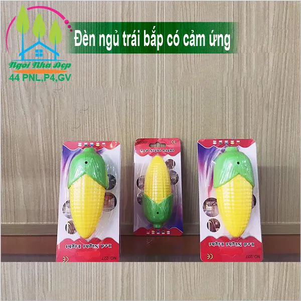 Đèn ngủ trái bắp có cảm ứng