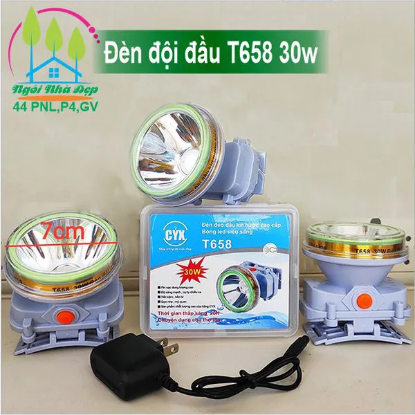 Đèn đội đầu T658 30w