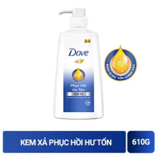 Kem Xả Dove phục hồi hư tổn 610g