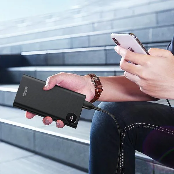 Pin sạc dự phòng RT190 Black LED 10000mAh