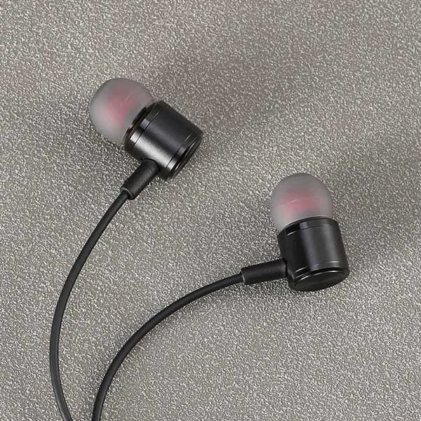 Tai Nghe Nhét Tai Dây Dù Vỏ Kim Loại Q11s Black
