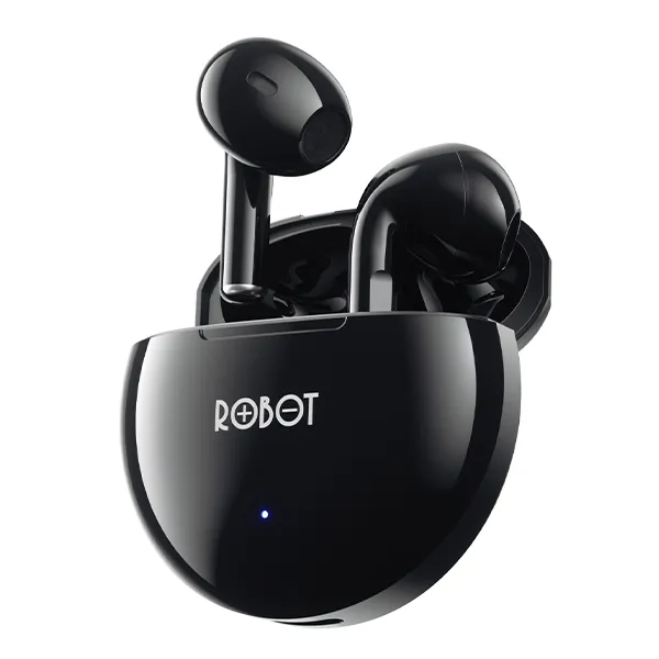 Tai nghe Bluetooth Semi-in-ear ROBOT FLYBUDS T10 đen