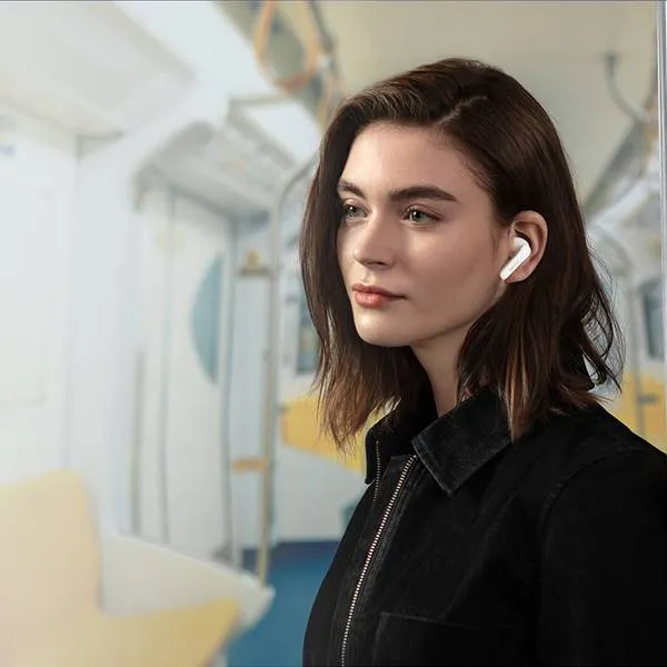 Tai nghe Bluetooth khử ồn ENC ACOME Quietpods Q1 Đen xanh