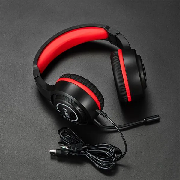 Tai nghe Over-ear kiểu dáng Gaming GH100 Black