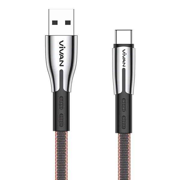 Cáp Sạc Type-C BTK-C Black Brown 3A 1m