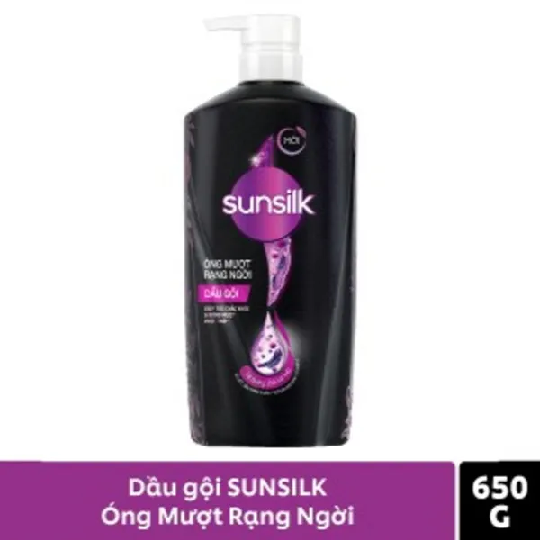 Dầu Gội Sunsilk óng mượt rạng ngời 650g