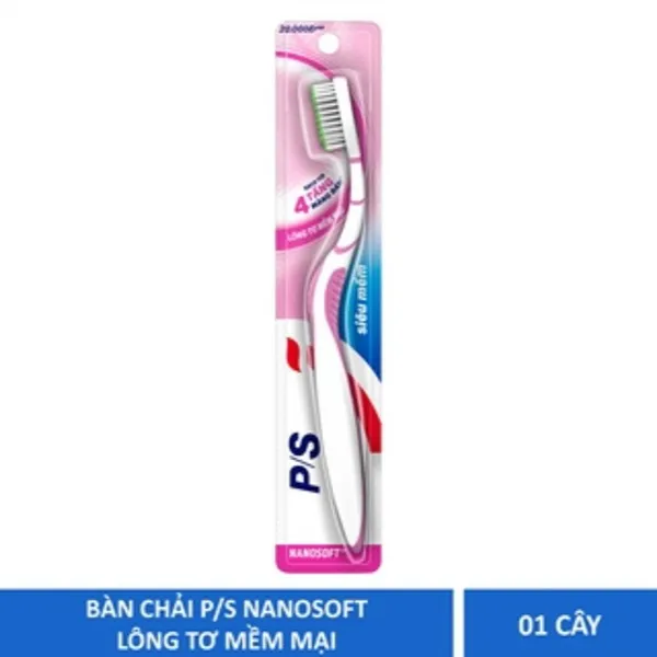 Bàn Chải P/S NanoSoft Lông Tơ Mềm Mại