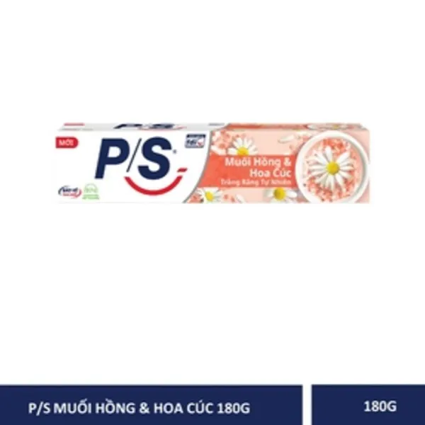Kem Đánh Răng P/S Muối Hồng & Hoa Cúc 180g