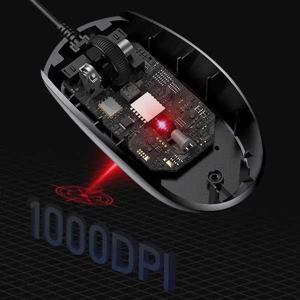 Chuột có dây 1000DPI M120 Black