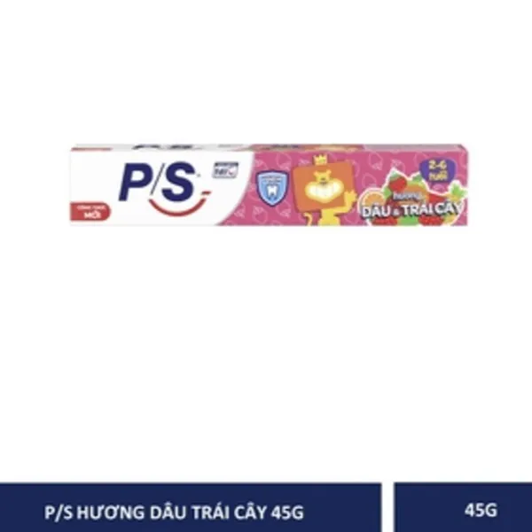 Kem Đánh Răng P/S Trẻ em Hương Dâu 45g