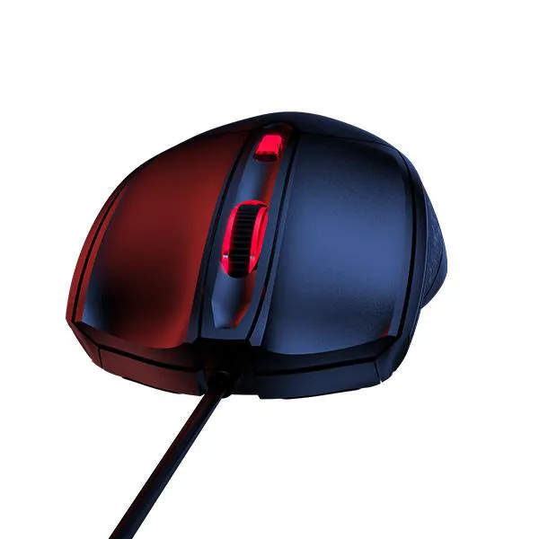 Chuột Gaming đèn nền LED 2000DPI GM100 Black