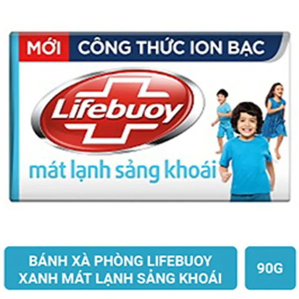 Bánh xà phòng Lifebouy mát lạnh sảng khoái 90g