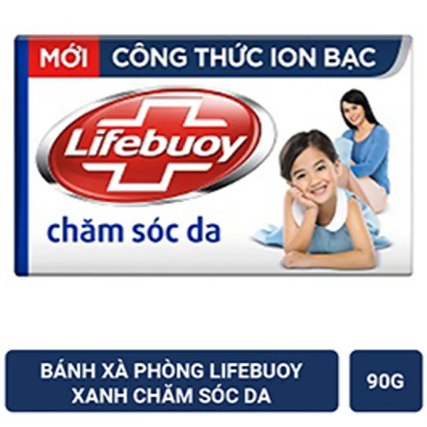 Bánh xà phòng Lifebouy chăm sóc da 90g