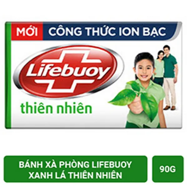 Bánh xà phòng Lifebouy thiên nhiên 90g