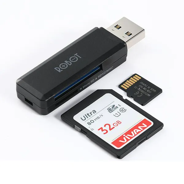 Thiết Bị Đọc Thẻ Nhớ USB 3.0 CR102 Black