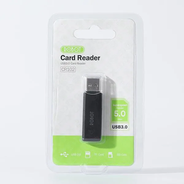 Thiết Bị Đọc Thẻ Nhớ USB 3.0 CR102 Black