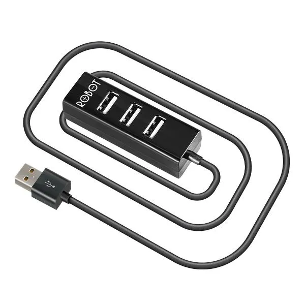 HUB chia 4 Cổng USB H140-80 Black