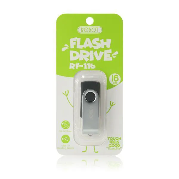 Thiết Bị Lưu Trữ USB 16GB RF116 Black